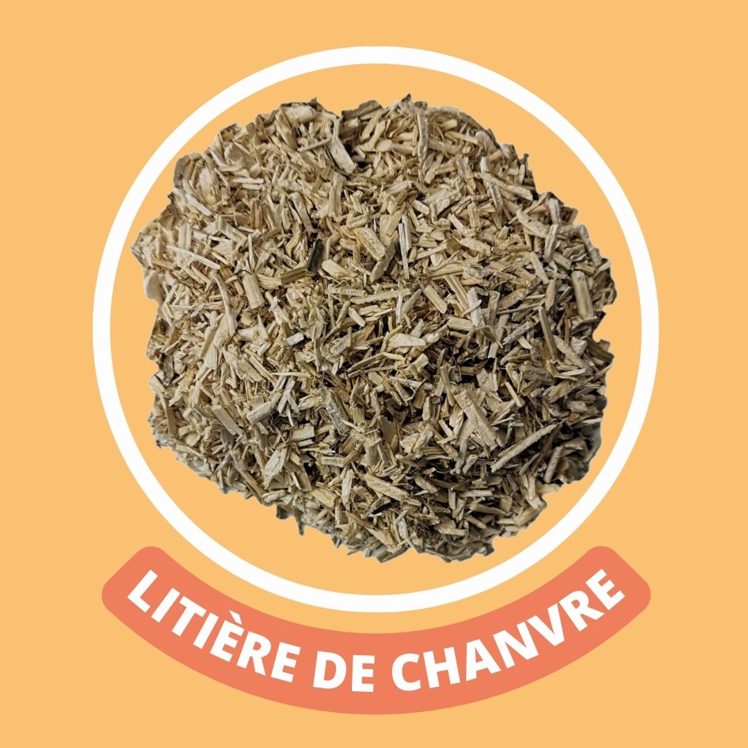 Litière de chanvre
