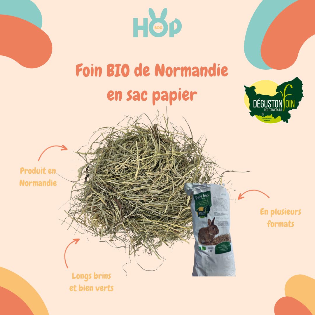 Foin bio de Normandie