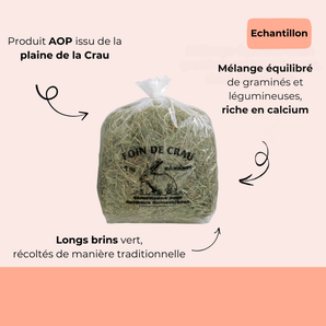 Echantillon - Foin de Crau AOP