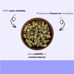 Granulés sans céréales 100% français