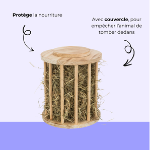 Ratelier à foin rond