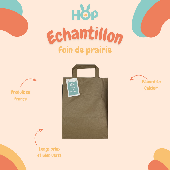 Echantillon du foin de prairie - hop-box.fr