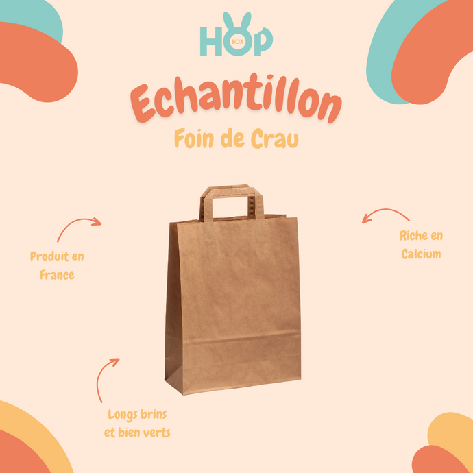 Echantillon du foin de Crau Moulin de la Levade - hop-box.fr